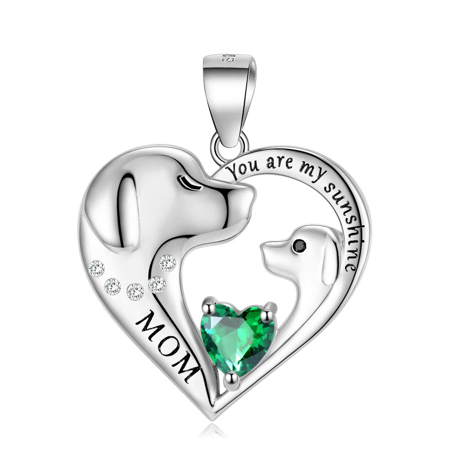 S925 Sterling Silver Cute Dog Necklace Mothers Day Series Long Sweater Chain 10 - teedoges S925 Sterling Silver Cute Dog Necklace Mothers Day Series Long Sweater Chain - Image 10