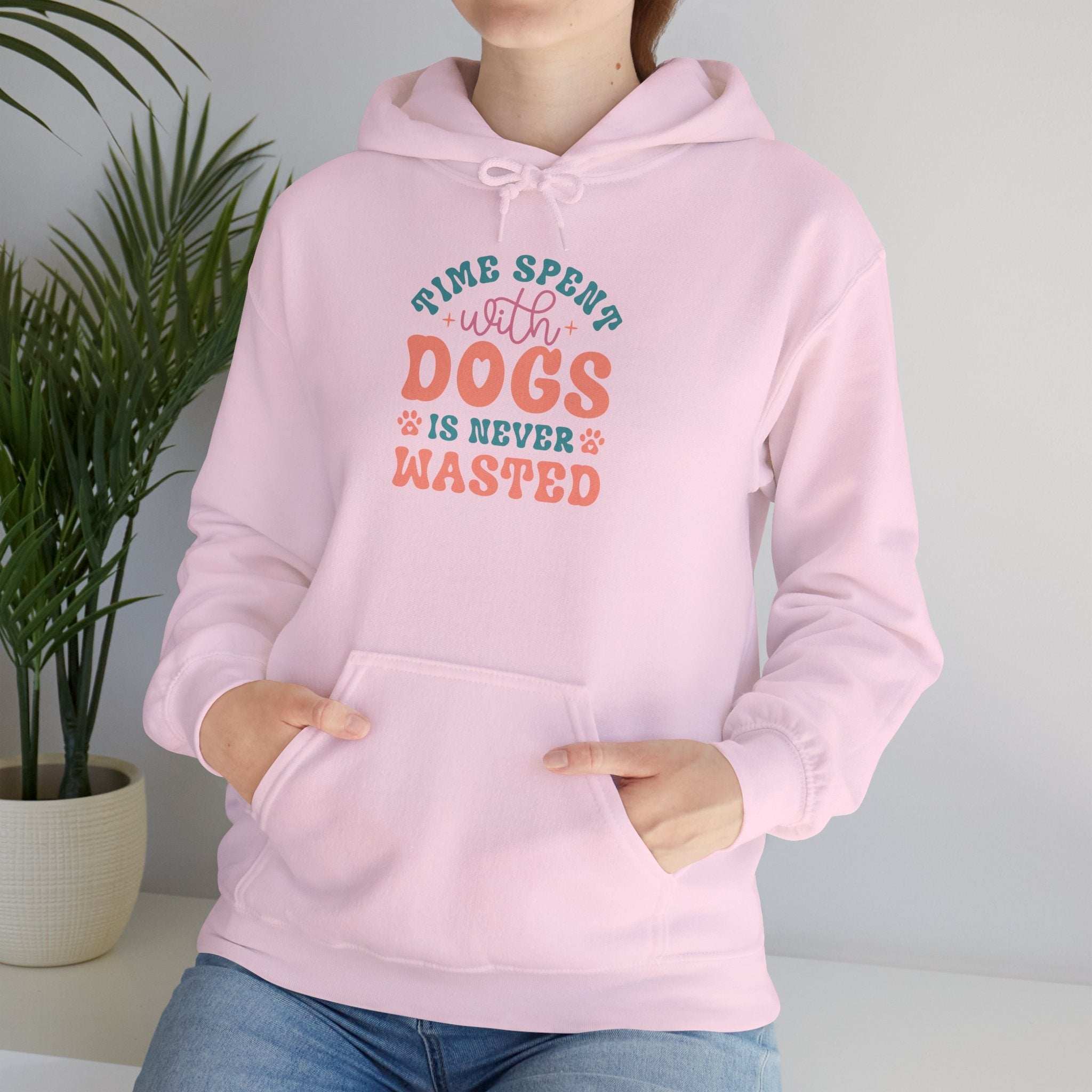 Time Spent With Dogs Hoodie Unisex Graphic Sweatshirt Pet Owner Apparel 24 - teedoges Time Spent With Dogs Hoodie Unisex Graphic Sweatshirt Pet Owner Apparel - Image 24