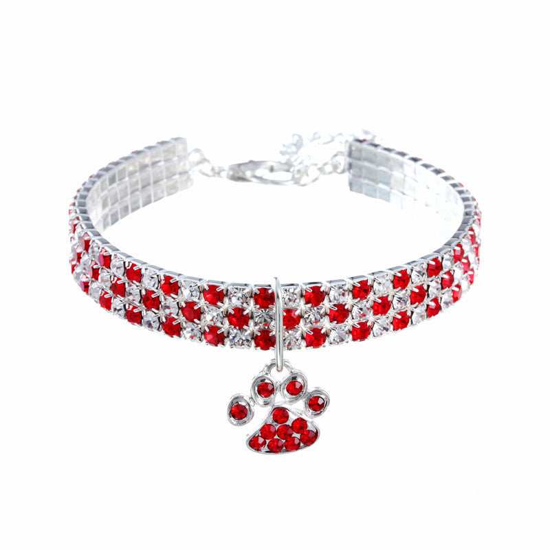 Pet Collar With Diamonds Mixed Color Cat Claws Elastic Dog Necklace Jewelry 16 - teedoges Pet Collar With Diamonds Mixed Color Cat Claws Elastic Dog Necklace Jewelry - Image 16