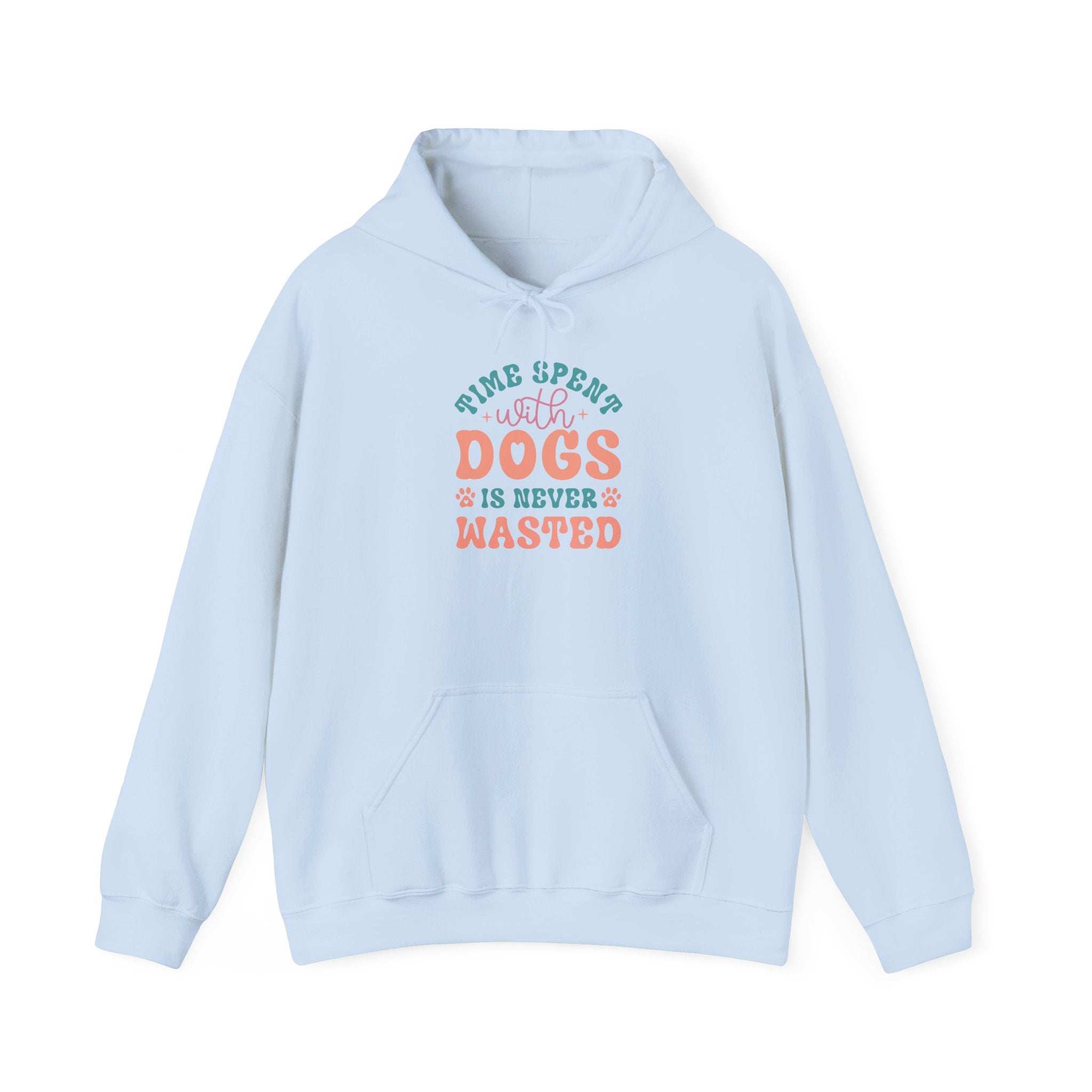 Time Spent With Dogs Hoodie Unisex Graphic Sweatshirt Pet Owner Apparel 4 - teedoges Time Spent With Dogs Hoodie Unisex Graphic Sweatshirt Pet Owner Apparel - Image 4