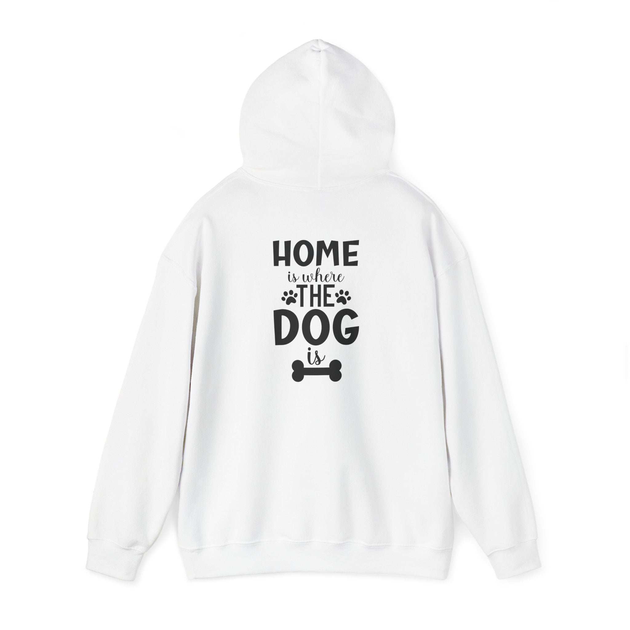 Home Is Where The Dog Is Hoodie Unisex Graphic Sweatshirt Pet Owner Apparel 2 - teedoges Home Is Where The Dog Is Hoodie Unisex Graphic Sweatshirt Pet Owner Apparel - Image 2