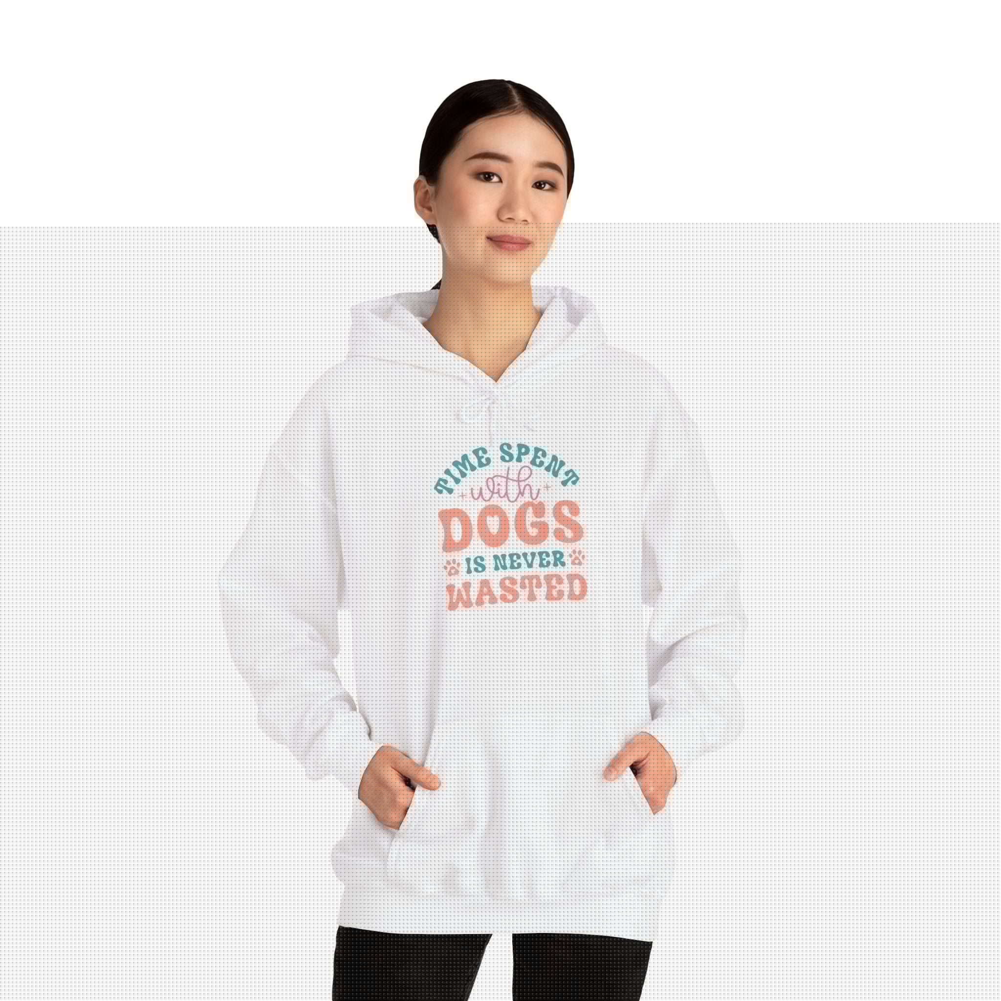 Time Spent With Dogs Hoodie Unisex Graphic Sweatshirt Pet Owner Apparel 8 - teedoges Time Spent With Dogs Hoodie Unisex Graphic Sweatshirt Pet Owner Apparel - Image 8