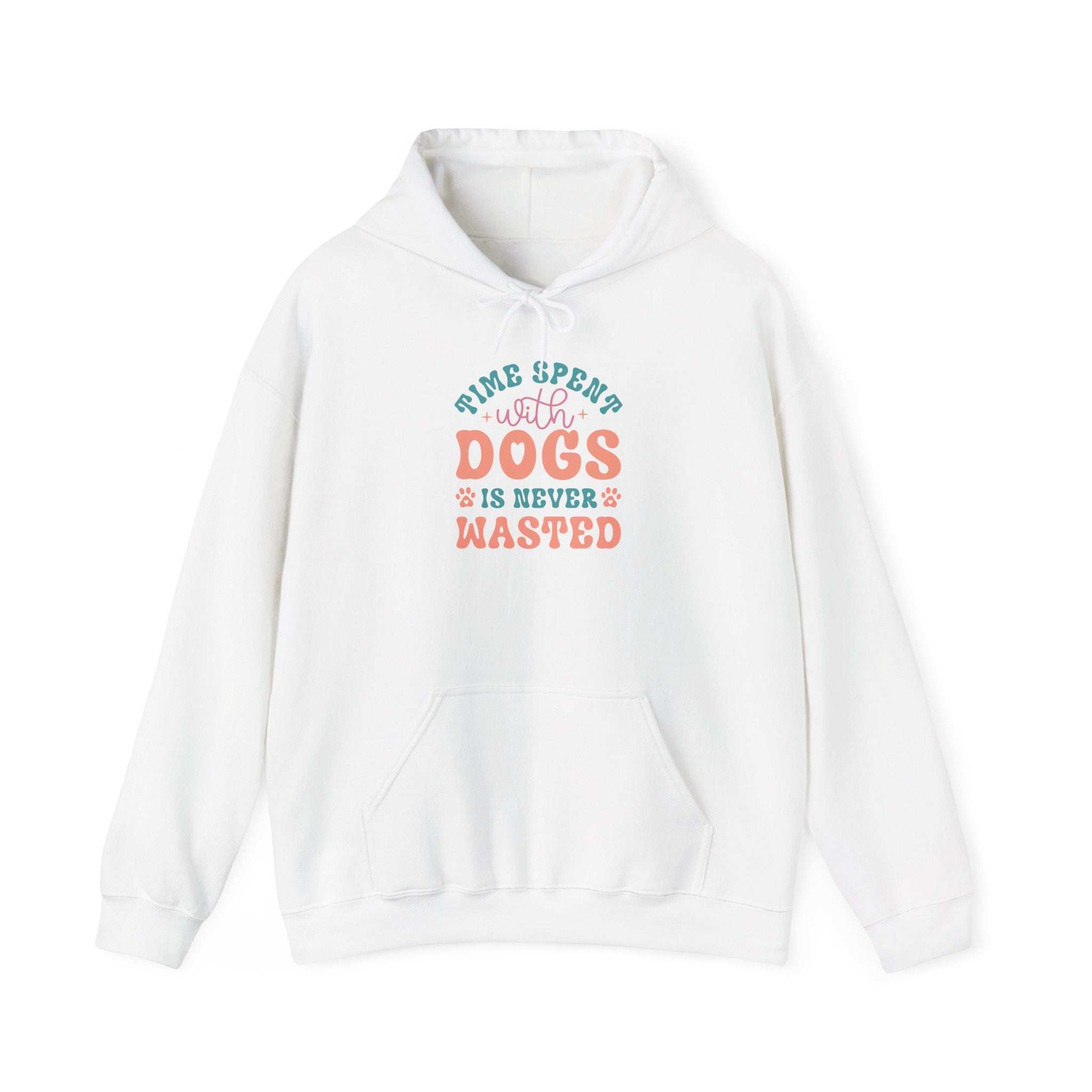 Time Spent With Dogs Hoodie Unisex Graphic Sweatshirt Pet Owner Apparel 1 - teedoges Time Spent With Dogs Hoodie Unisex Graphic Sweatshirt Pet Owner Apparel
