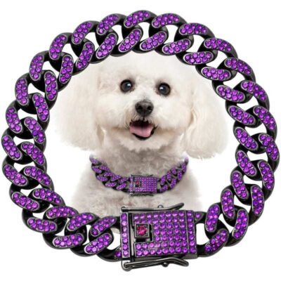 Diamond Hip Hop Dog Cat Pet Collar Cuban Link Chain Jewelry Necklace 8 - teedoges 19b01454 4e18 4fca 8faf 6473eef2239f - teedoges