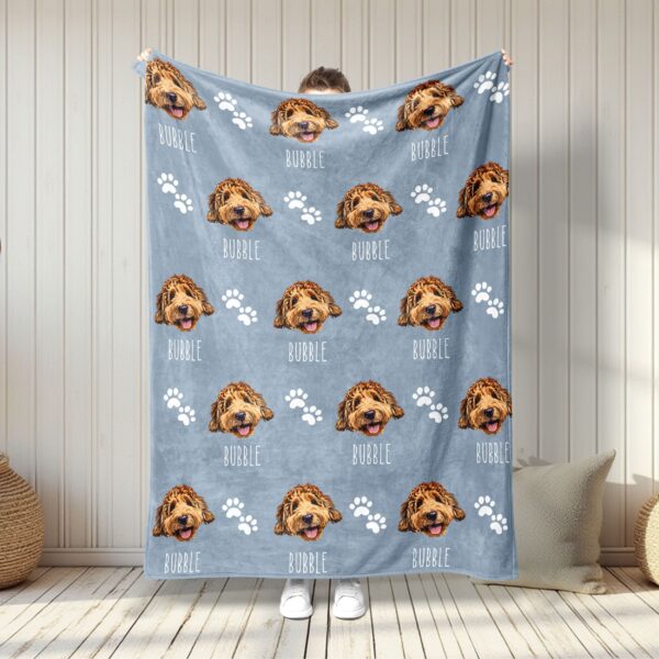 Personalized Gifts for Pet Lovers Sherpa Blanket