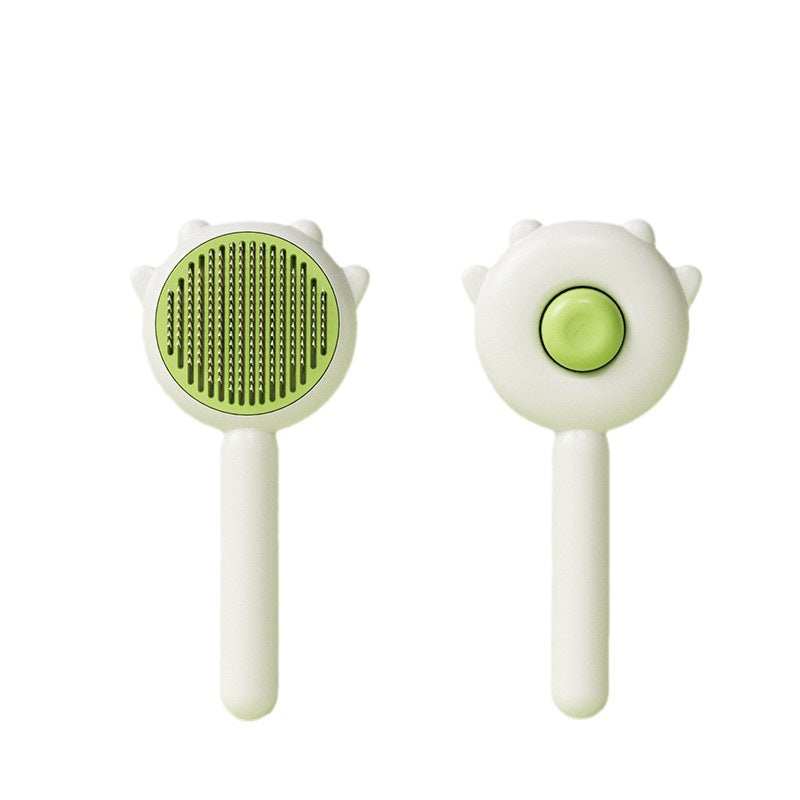 Professional De Shedding Brush Pet Grooming Massage Tool With Self Cleaning Button 6 - teedoges Professional De Shedding Brush Pet Grooming Massage Tool With Self Cleaning Button - Image 6