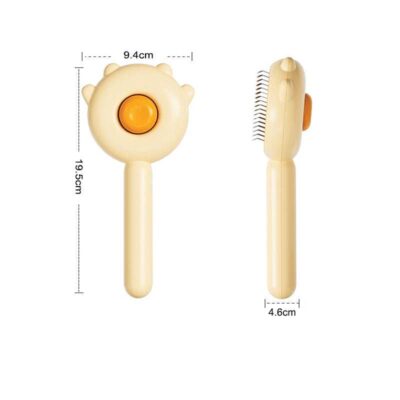 Professional De Shedding Brush Pet Grooming Massage Tool With Self Cleaning Button 22 - teedoges 2023092209192 - teedoges