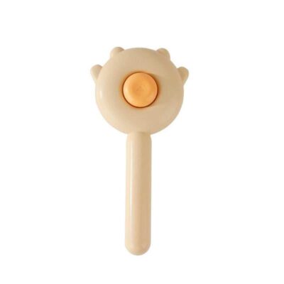 Professional De Shedding Brush Pet Grooming Massage Tool With Self Cleaning Button 29 - teedoges 202309220919FT23 H069beige - teedoges
