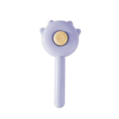 Professional De Shedding Brush Pet Grooming Massage Tool With Self Cleaning Button 31 - teedoges 202309220919FT23 H069purple - teedoges