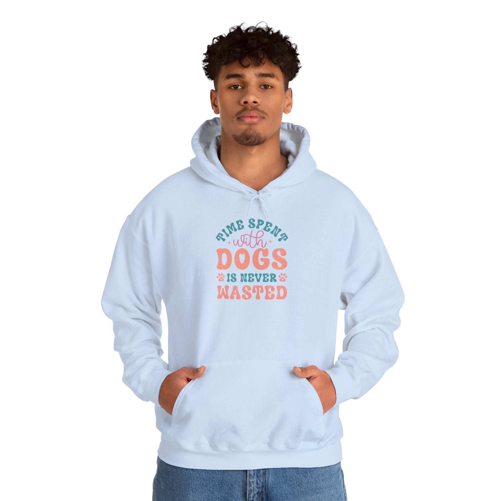 Time Spent With Dogs Hoodie Unisex Graphic Sweatshirt Pet Owner Apparel 19 - teedoges Time Spent With Dogs Hoodie Unisex Graphic Sweatshirt Pet Owner Apparel - Image 19
