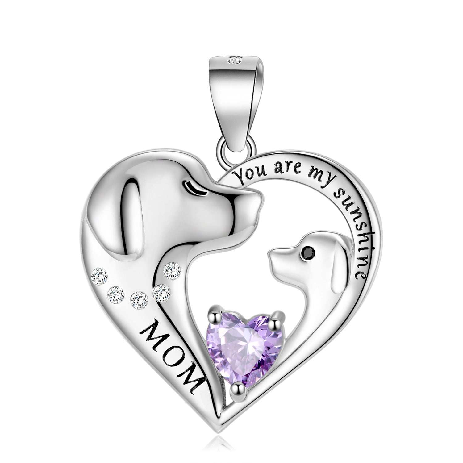 S925 Sterling Silver Cute Dog Necklace Mothers Day Series Long Sweater Chain 7 - teedoges S925 Sterling Silver Cute Dog Necklace Mothers Day Series Long Sweater Chain - Image 7