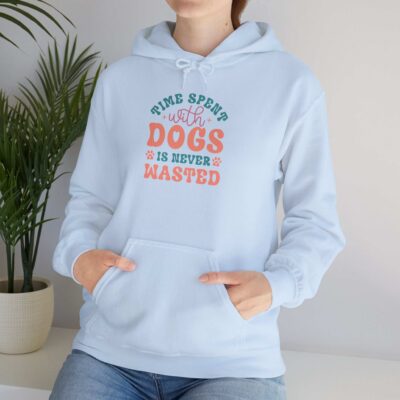 Time Spent With Dogs Hoodie Unisex Graphic Sweatshirt Pet Owner Apparel 48 - teedoges 2827200742041092870 2048 - teedoges