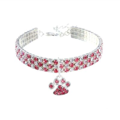 Pet Collar With Diamonds Mixed Color Cat Claws Elastic Dog Necklace Jewelry 31 - teedoges 31de3eb1 5341 4bab 9dff 1bf4e068a2f0 - teedoges