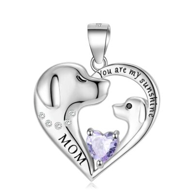 S925 Sterling Silver Cute Dog Necklace Mothers Day Series Long Sweater Chain 28 - teedoges 37f925d0 c98b 4256 b385 c3a4e2b8cf0a - teedoges