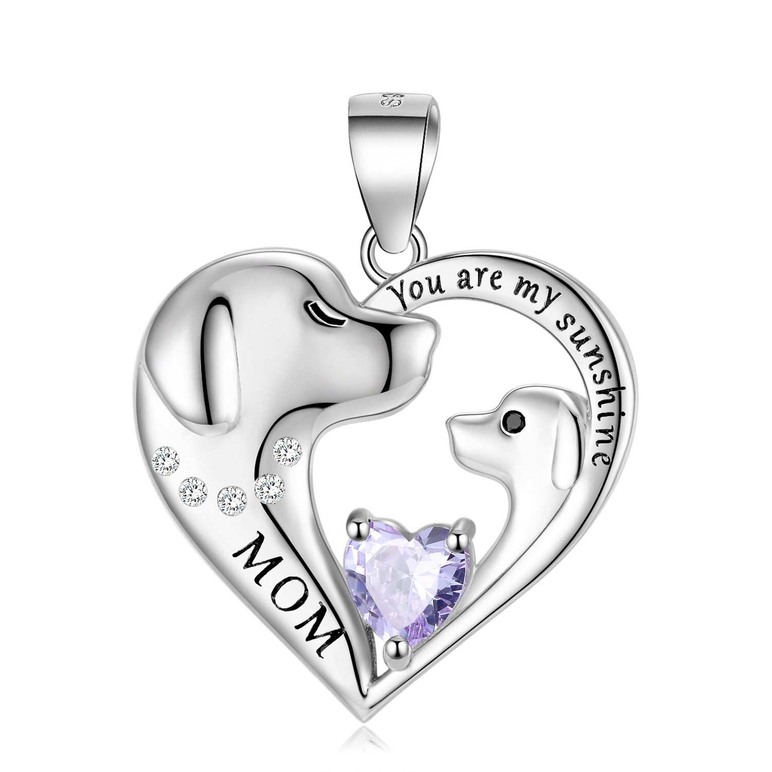 S925 Sterling Silver Cute Dog Necklace Mothers Day Series Long Sweater Chain 11 - teedoges S925 Sterling Silver Cute Dog Necklace Mothers Day Series Long Sweater Chain - Image 11
