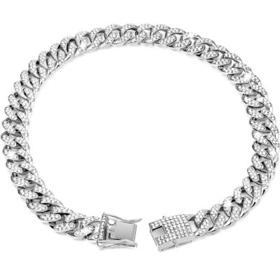 Diamond Hip Hop Dog Cat Pet Collar Cuban Link Chain Jewelry Necklace 11 - teedoges 4282ee15 429e 4cb6 b89b af6abca3655f - teedoges