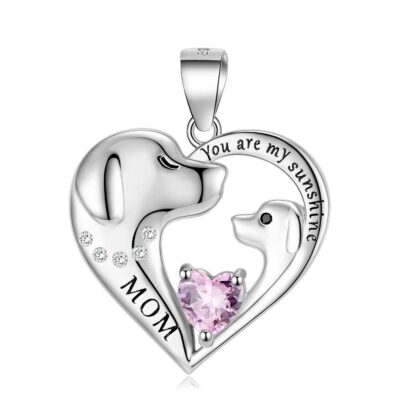 S925 Sterling Silver Cute Dog Necklace Mothers Day Series Long Sweater Chain 32 - teedoges 4ac7dc96 6d75 4f02 a325 7f83f0c4c6a0 - teedoges