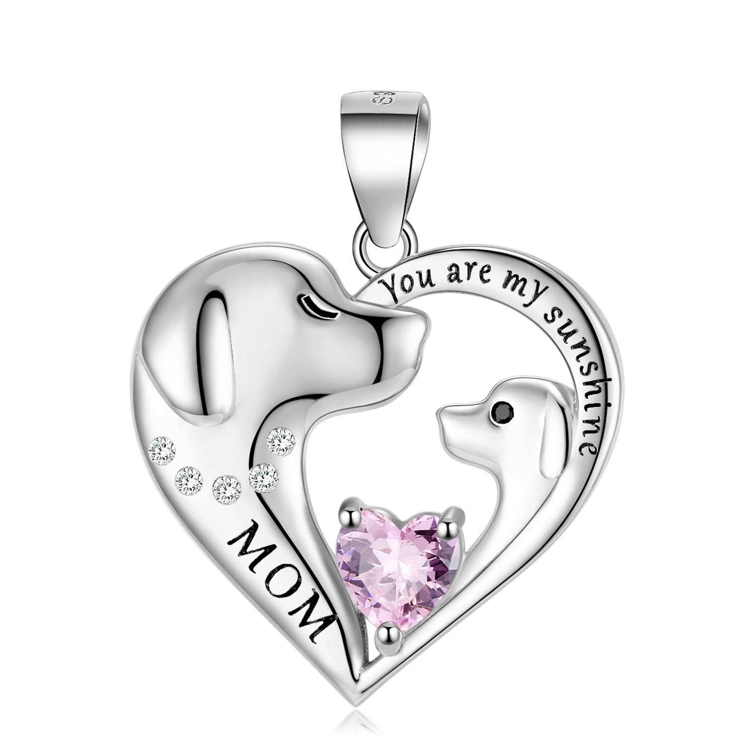 S925 Sterling Silver Cute Dog Necklace Mothers Day Series Long Sweater Chain 15 - teedoges S925 Sterling Silver Cute Dog Necklace Mothers Day Series Long Sweater Chain - Image 15