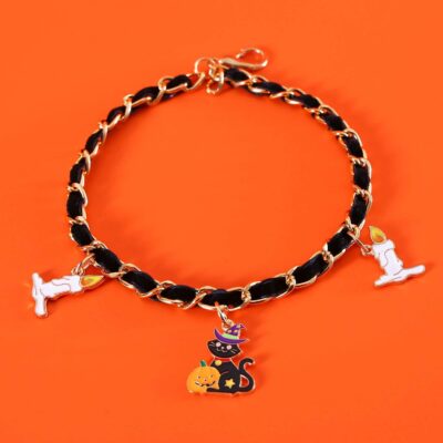 Velvet Halloween Pet Collar Gothic Bat Dripping Design Adjustable Kitten Choker 7 - teedoges 56c076b6 c83e 452e 820b 4a21983e20b8 - teedoges