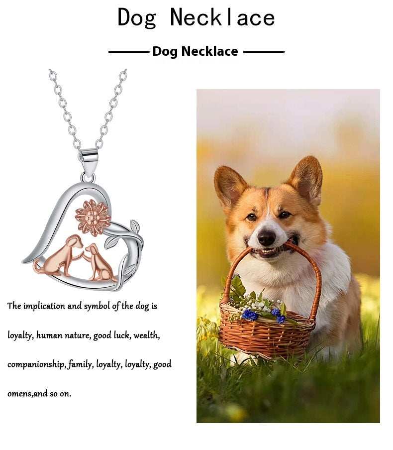 Pastoral Style Pendant Dog Necklace Elegant Flower Pearl Pet Jewelry 5 - teedoges Pastoral Style Pendant Dog Necklace Elegant Flower Pearl Pet Jewelry - Image 5