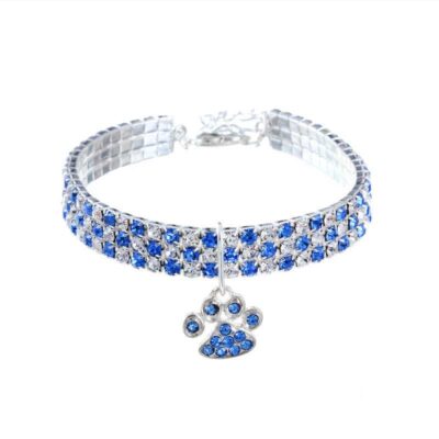 Pet Collar With Diamonds Mixed Color Cat Claws Elastic Dog Necklace Jewelry 32 - teedoges 67a252cb 8752 4c27 b2d0 198bb9b141dc - teedoges