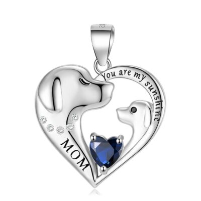 S925 Sterling Silver Cute Dog Necklace Mothers Day Series Long Sweater Chain 31 - teedoges 82b65567 5a7d 484e 9b22 cee9bfbf5f34 - teedoges
