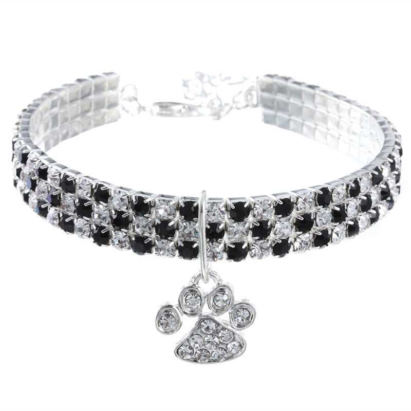Pet Collar With Diamonds Mixed Color Cat Claws Elastic Dog Necklace Jewelry 17 - teedoges Pet Collar With Diamonds Mixed Color Cat Claws Elastic Dog Necklace Jewelry - Image 17