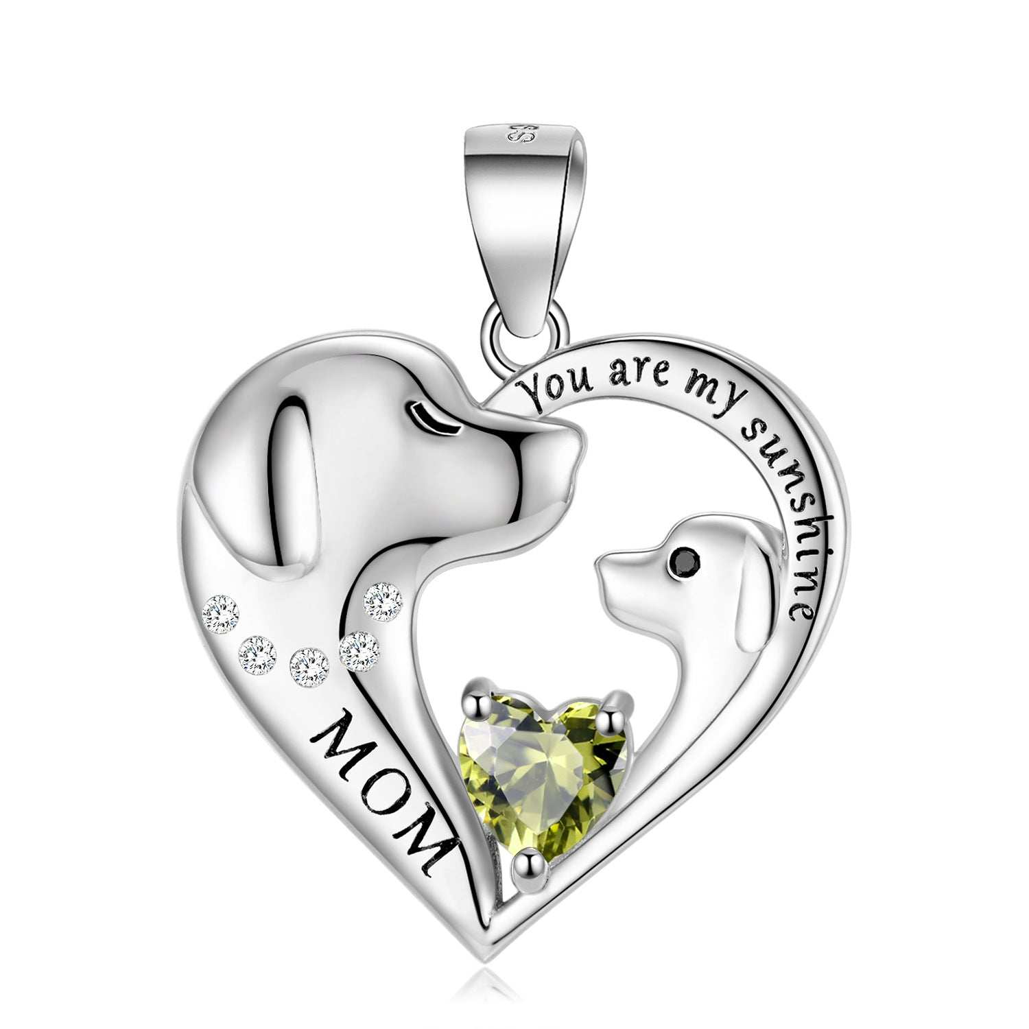S925 Sterling Silver Cute Dog Necklace Mothers Day Series Long Sweater Chain 13 - teedoges S925 Sterling Silver Cute Dog Necklace Mothers Day Series Long Sweater Chain - Image 13