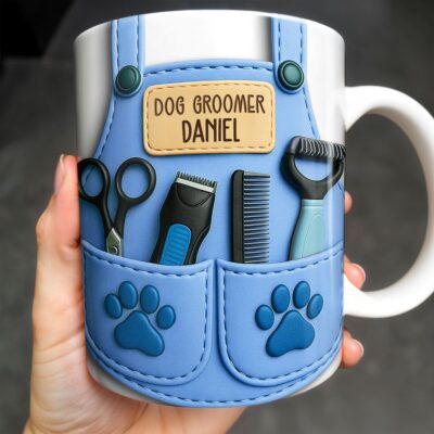 Professional Dog Groomer Personalized Coffee Mug
