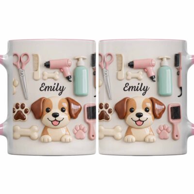 Dog Groomer Personalized Accent Mug Gift For Pet Groomers 25 - teedoges DOG122 AMUG2 76c6ab15 32a7 44e2 b051 199f06bee5c6 - teedoges