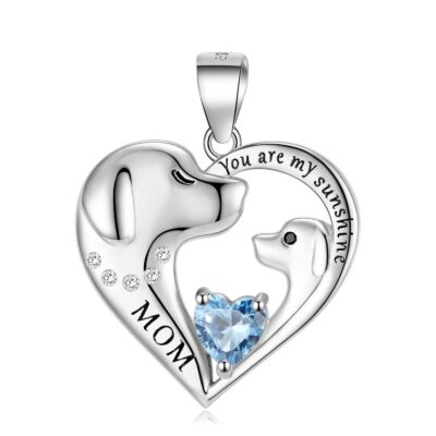 S925 Sterling Silver Cute Dog Necklace Mothers Day Series Long Sweater Chain 34 - teedoges bf5315cc ea3e 400f 98d4 5af279f54d23 - teedoges