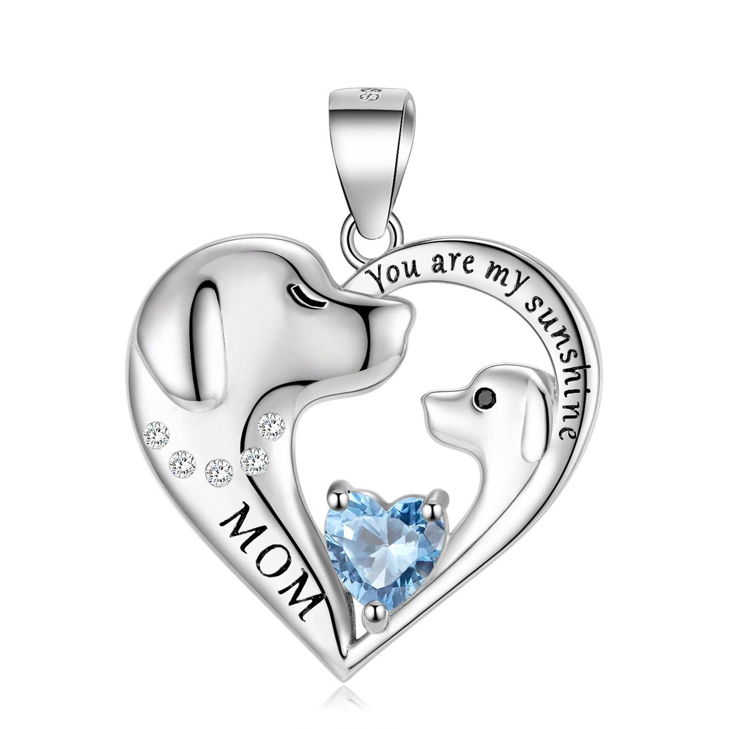 S925 Sterling Silver Cute Dog Necklace Mothers Day Series Long Sweater Chain 17 - teedoges S925 Sterling Silver Cute Dog Necklace Mothers Day Series Long Sweater Chain - Image 17
