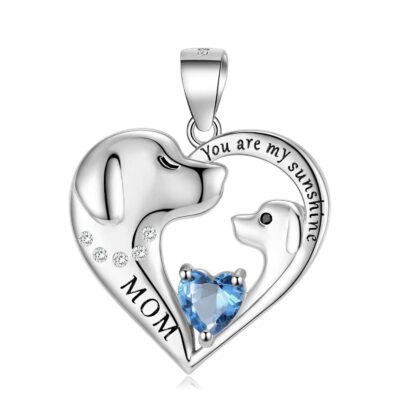 S925 Sterling Silver Cute Dog Necklace Mothers Day Series Long Sweater Chain 25 - teedoges c60c8f4c ea8f 4493 9260 8aadecac908b - teedoges