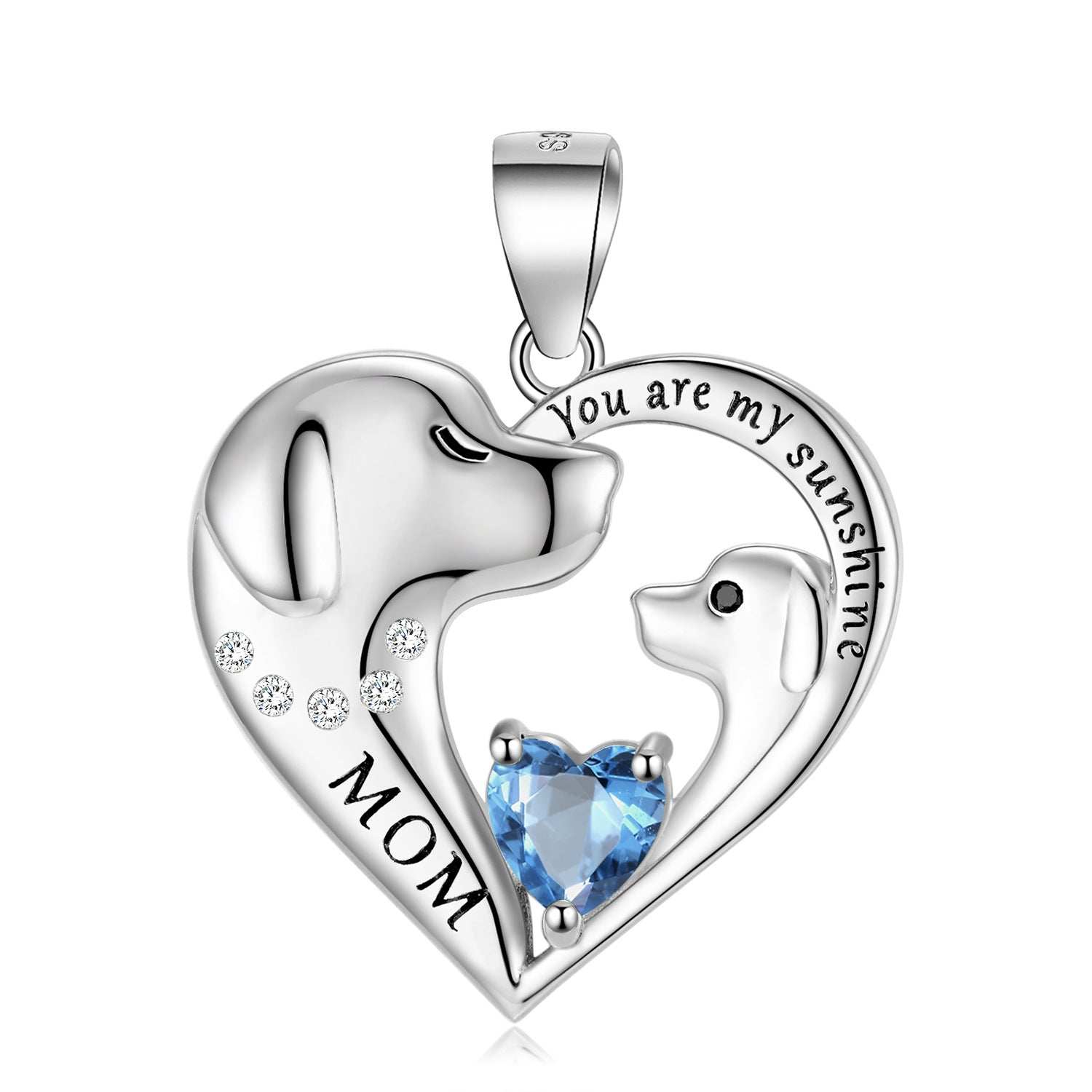 S925 Sterling Silver Cute Dog Necklace Mothers Day Series Long Sweater Chain 8 - teedoges S925 Sterling Silver Cute Dog Necklace Mothers Day Series Long Sweater Chain - Image 8