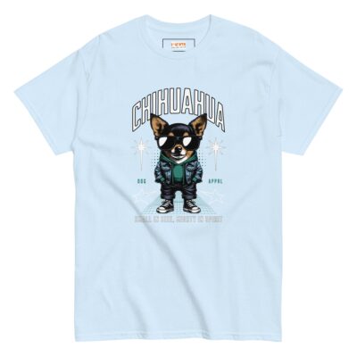 chihuahua t shirt small and mighty t shirt light blue 800976 - teedoges