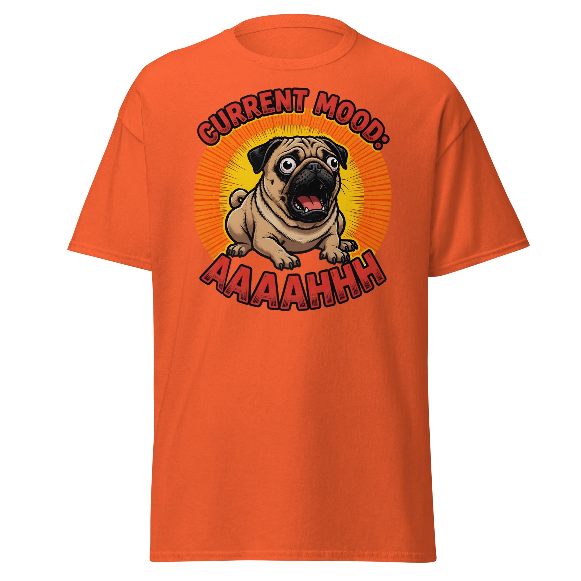 Current Mood Pug T Shirt Stressed Dog Humor Graphic Unisex Cotton Tee 11 - teedoges Current Mood Pug T Shirt Stressed Dog Humor Graphic Unisex Cotton Tee - Image 11