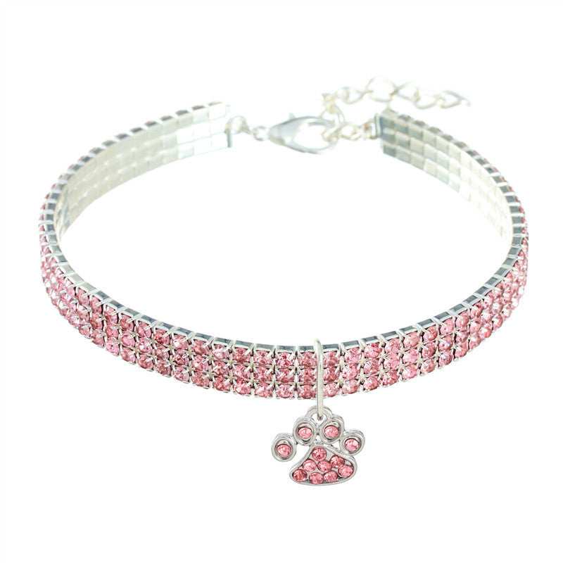 Pet Collar With Diamonds Mixed Color Cat Claws Elastic Dog Necklace Jewelry 18 - teedoges Pet Collar With Diamonds Mixed Color Cat Claws Elastic Dog Necklace Jewelry - Image 18