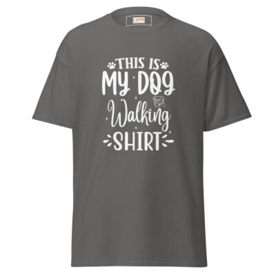 Dog Walking T Shirt Professional Walker Apparel Custom Pet Owner Tee 20 - teedoges dog walking t shirt dog t shirt charcoal 192362 - teedoges