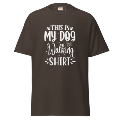 Dog Walking T Shirt Professional Walker Apparel Custom Pet Owner Tee 17 - teedoges dog walking t shirt dog t shirt dark chocolate 649740 - teedoges