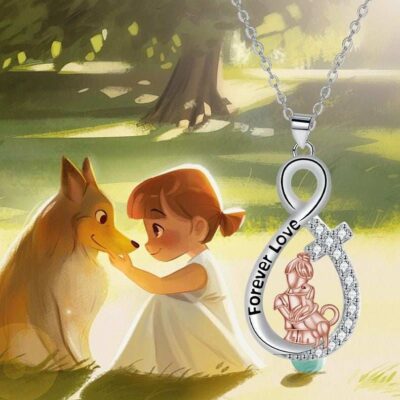 Love Heart Pendant Girl With Dog Necklace Sterling Silver Pet Lover Jewelry 8 - teedoges e3d85f02 3f80 4116 841f 1db15399d2eb - teedoges