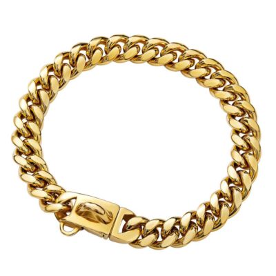 Stainless Steel Cuban Link Chain Pet Collar Secure Lock Buckle Dog Necklace 12 - teedoges fdcabec1 6d4e 4add bb34 1682158f3152 - teedoges