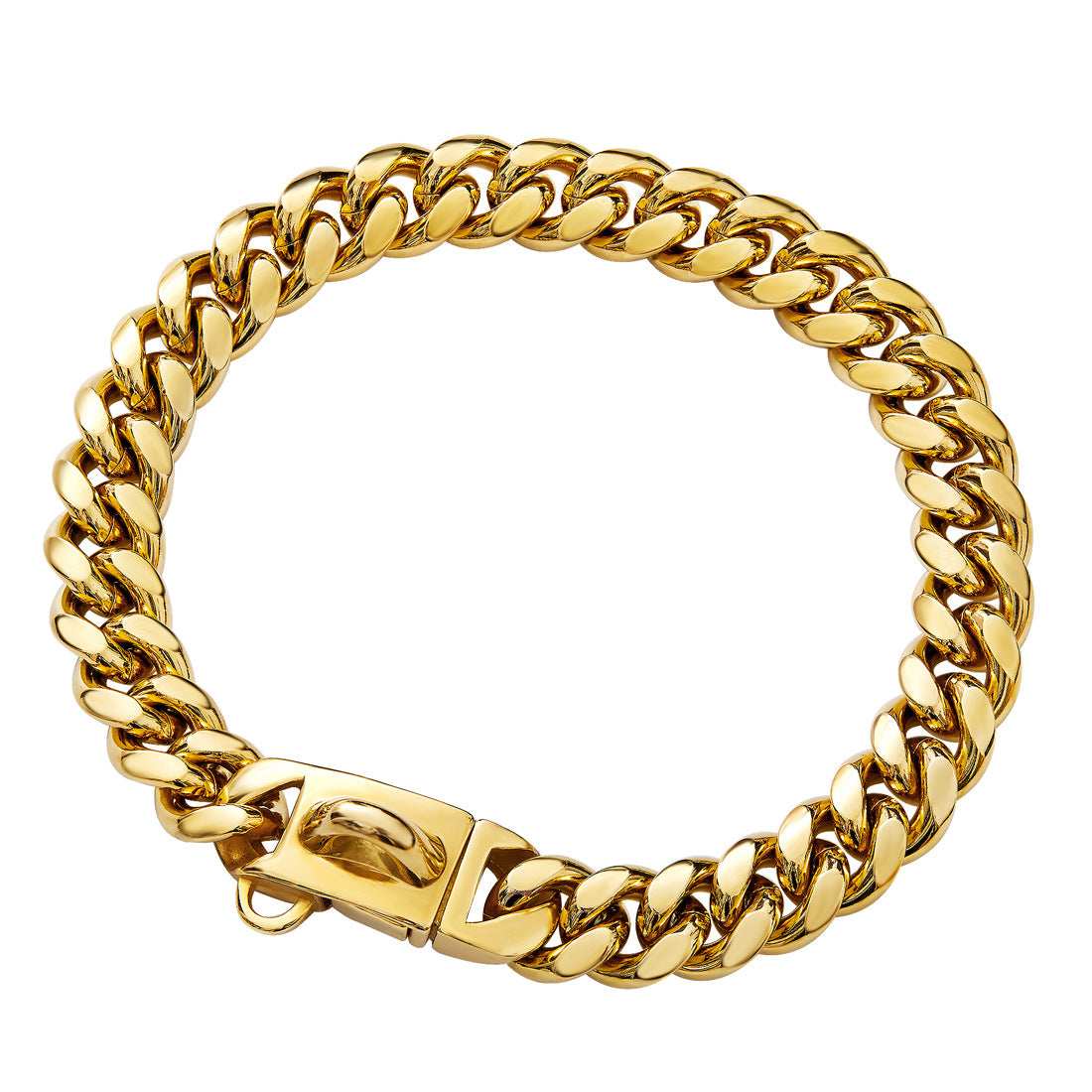 Stainless Steel Cuban Link Chain Pet Collar Secure Lock Buckle Dog Necklace 6 - teedoges Stainless Steel Cuban Link Chain Pet Collar Secure Lock Buckle Dog Necklace - Image 6