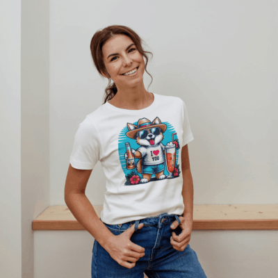 i love dogs dog t shirt 587140 - teedoges