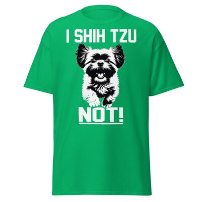 i shih tzu not t shirt funny dog lover pun tee irish green 3679722 - teedoges