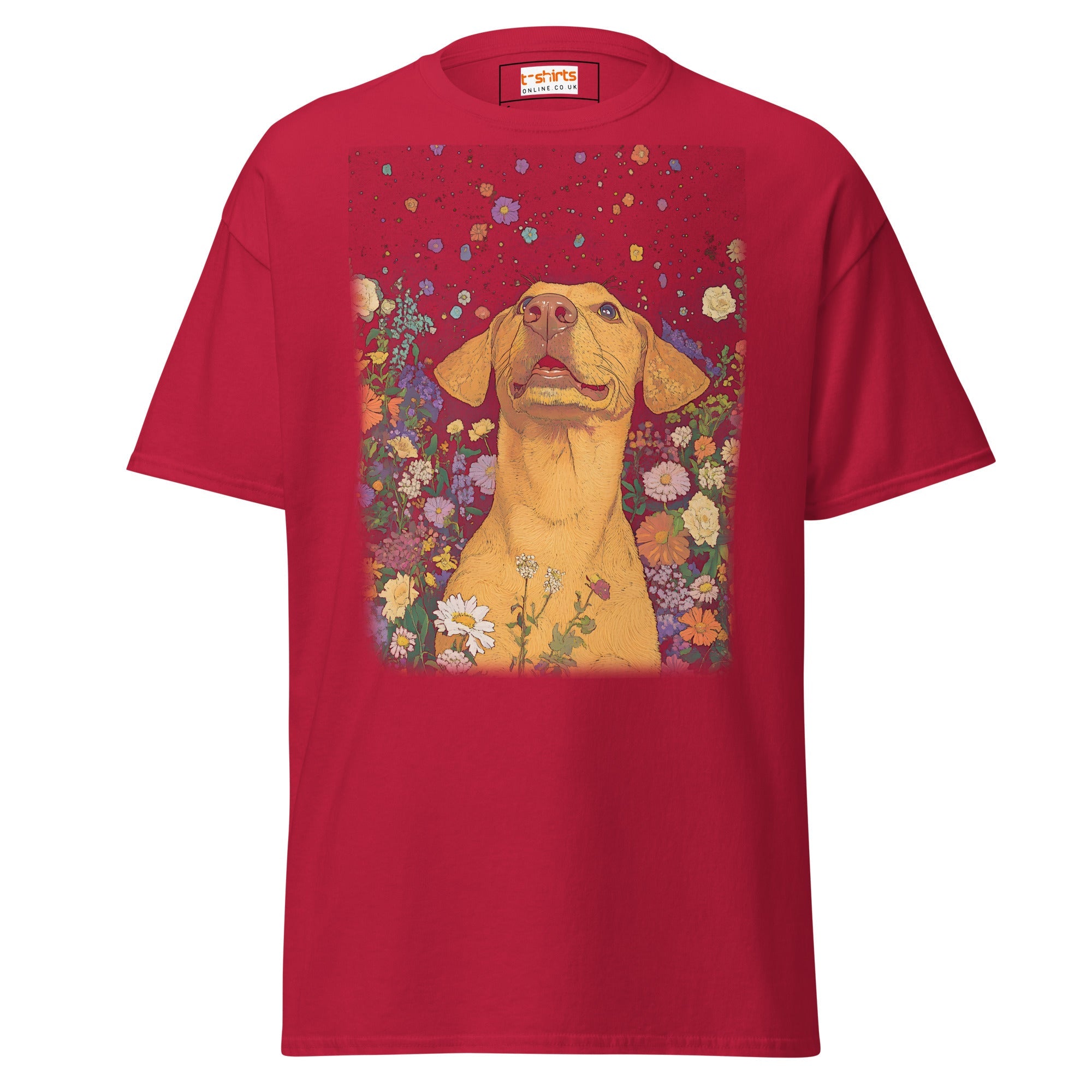 Boho Labrador Dog T Shirt Artistic Labrador Print Unisex Cotton Tee 9 - teedoges Boho Labrador Dog T Shirt Artistic Labrador Print Unisex Cotton Tee - Image 9