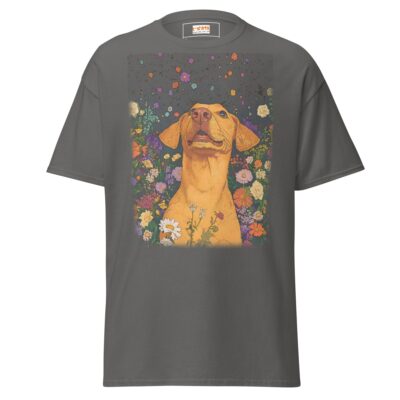 Boho Labrador Dog T Shirt Artistic Labrador Print Unisex Cotton Tee 23 - teedoges labrador boho dog t shirt 728510 - teedoges