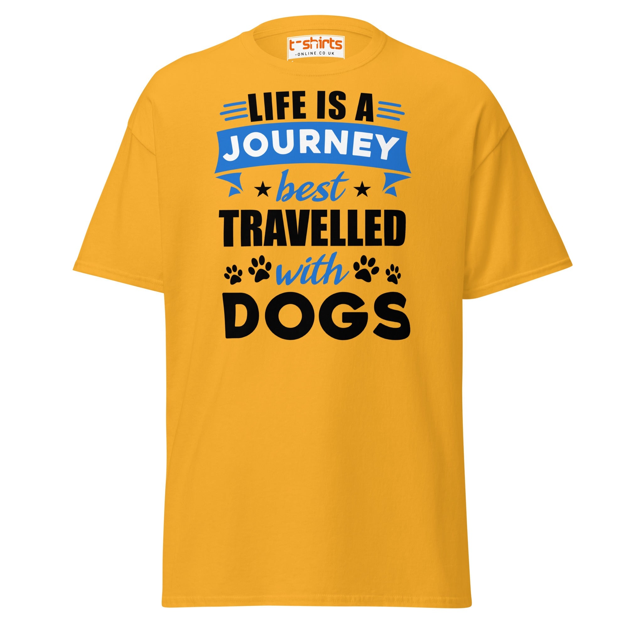 Life Is A Journey Travelled With Dogs T Shirt Pet Quote Unisex Apparel 8 - teedoges Life Is A Journey Travelled With Dogs T Shirt Pet Quote Unisex Apparel - Image 8