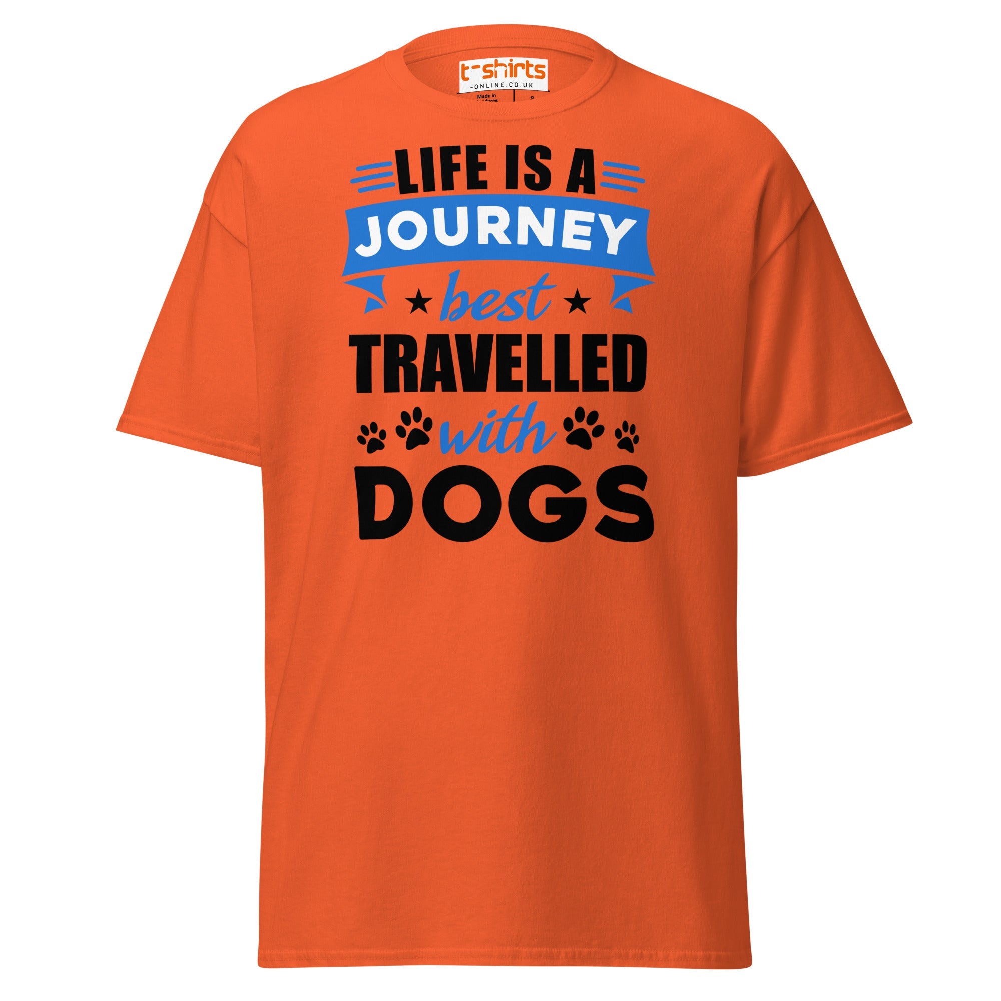 Life Is A Journey Travelled With Dogs T Shirt Pet Quote Unisex Apparel 7 - teedoges Life Is A Journey Travelled With Dogs T Shirt Pet Quote Unisex Apparel - Image 7