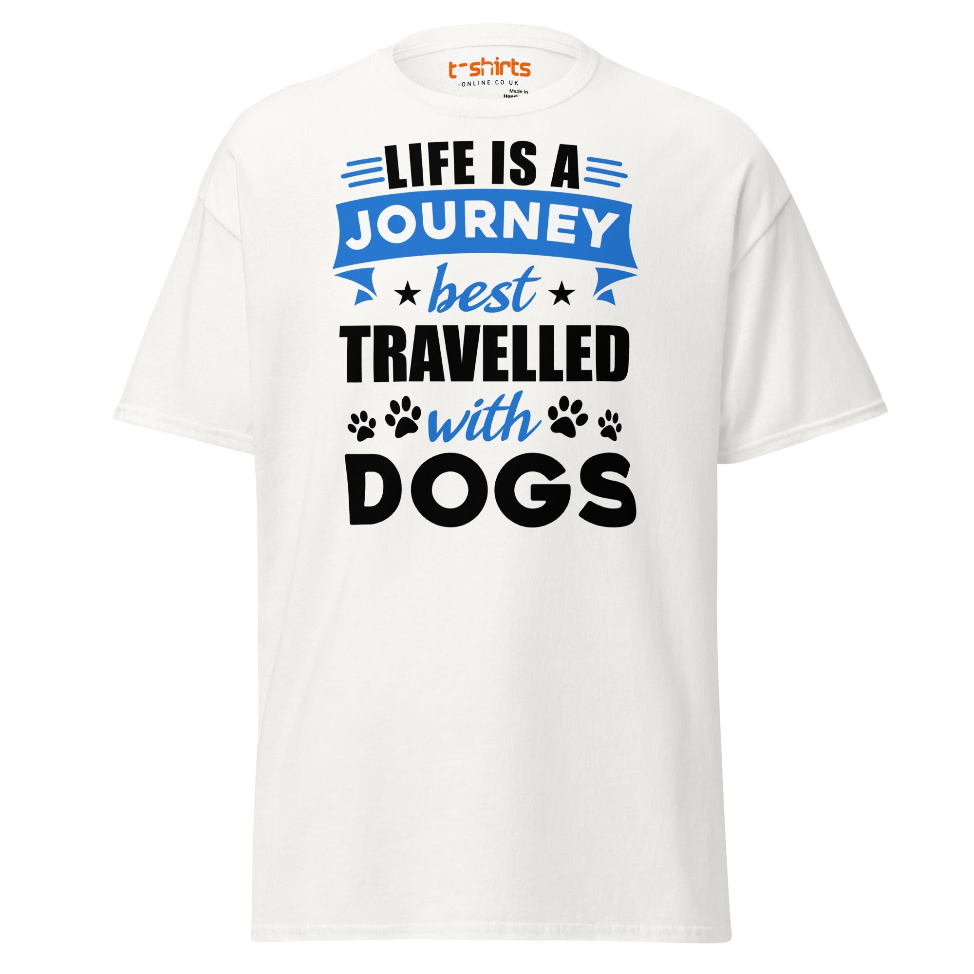Life Is A Journey Travelled With Dogs T Shirt Pet Quote Unisex Apparel 12 - teedoges Life Is A Journey Travelled With Dogs T Shirt Pet Quote Unisex Apparel - Image 12