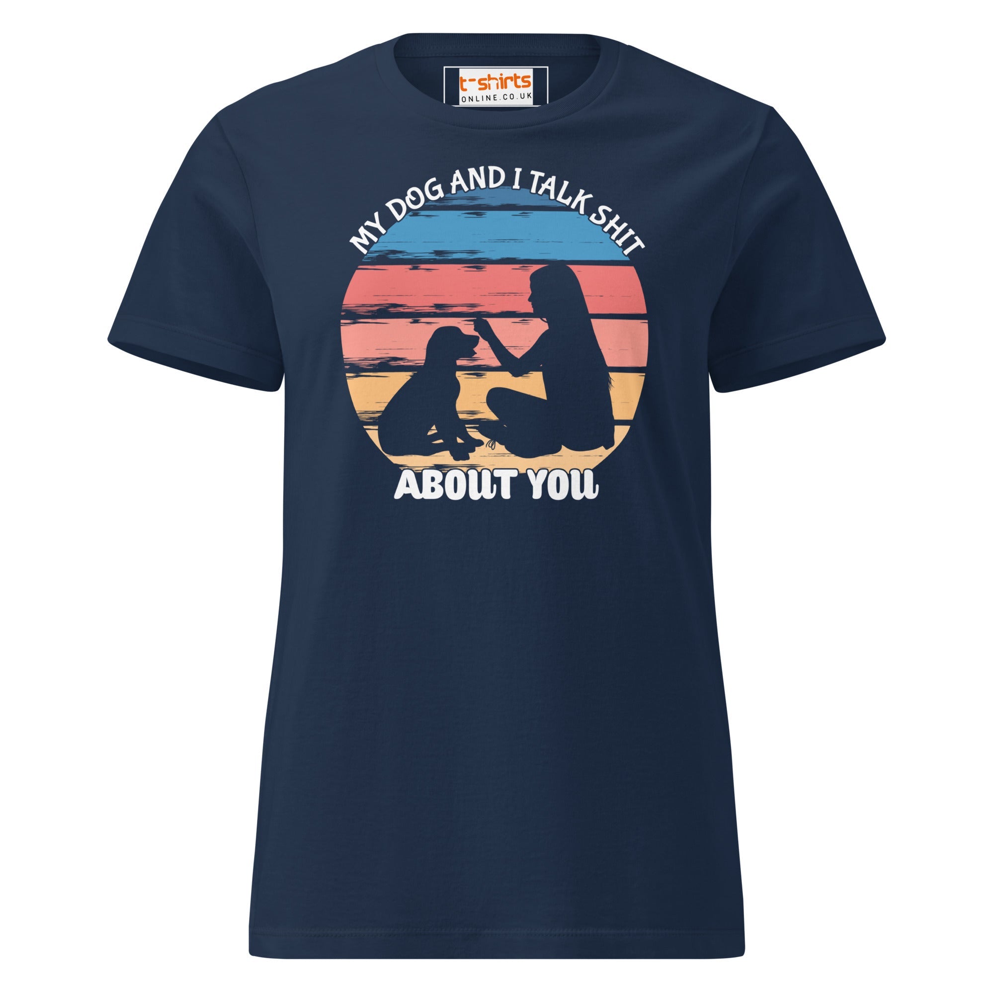 My Dog And I Talk About You T Shirt Women Soft Cotton Graphic Tee 3 - teedoges My Dog And I Talk About You T Shirt Women Soft Cotton Graphic Tee - Image 3